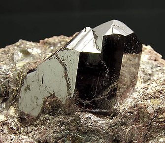 Rutile with Pyrophyllite. 