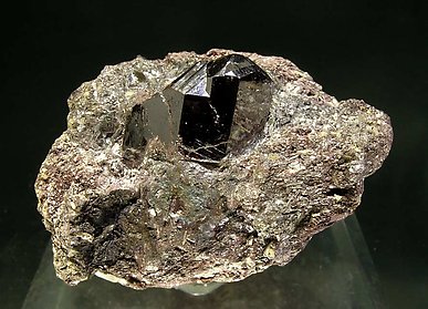 Rutile with Pyrophyllite. 