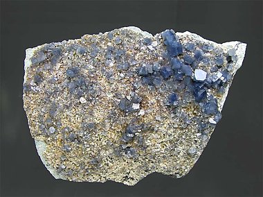 Blue Quartz with Magnesioriebeckite inclusions.