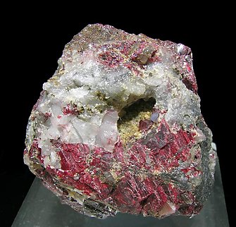 Cinnabar with Dolomite.