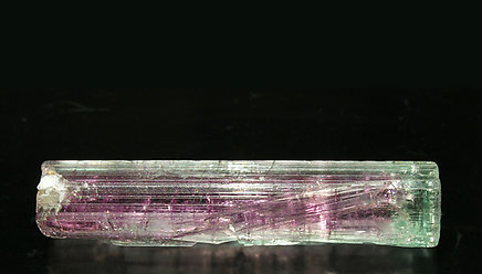 Elbaite "watermelon". Front