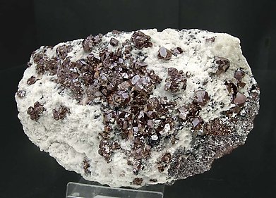 Cuprite with Dolomite. Front