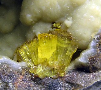 Legrandite with Smithsonite. 