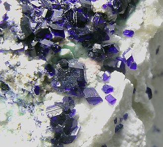 Henmilite with Olshanskyite. 