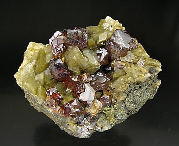 Sphalerite with Siderite. 