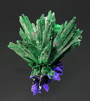 Malachite after Azurite.