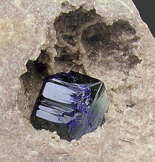 Azurite. 