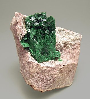 Malachite after Azurite. 