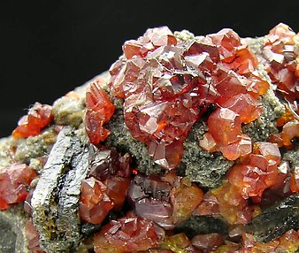 Sphalerite with Baryte. 