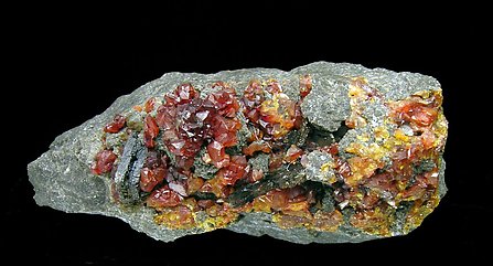 Sphalerite with Baryte.