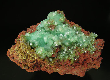 Adamite (variety cuprian). 