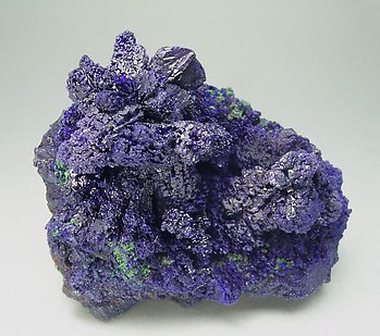 Azurite with Malachite.