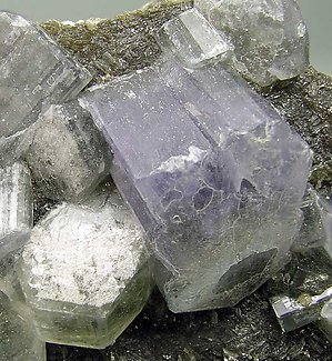 Fluorapatite with Muscovite. 