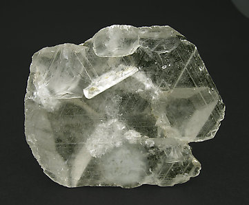 Calcite (papierspat). Rear