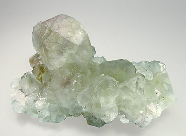 Fluorite with Quartz.