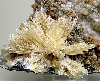 Aragonite with Calcite. 