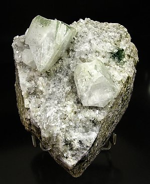 Orthoclase (variety adularia) with Clinochlore.