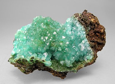 Adamite (variety cuprian).