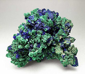 Azurite with Malachite.