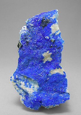 Linarite with Quartz. Front