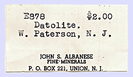 Datolite