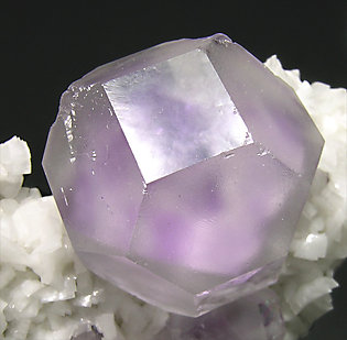 Fluorite with Dolomite. 