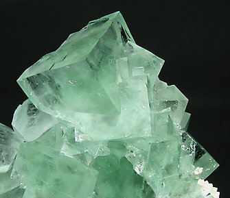 Fluorite with Quartz. 