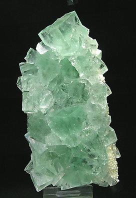 Fluorite with Quartz. 