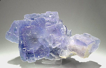 Fluorite with Quartz.