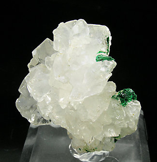 Calcite with Brochantite.