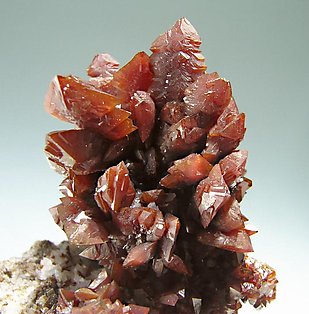 Descloizite with Calcite. 