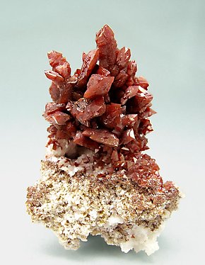 Descloizite with Calcite.