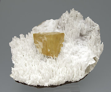 Calcite with Quartz. 