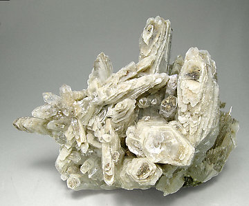 Quartz with Andradite. Rear