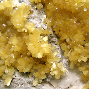 Stellerita con Calcita. 