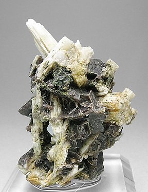 Axinite-(Fe) with Quartz pseudo Danburite.