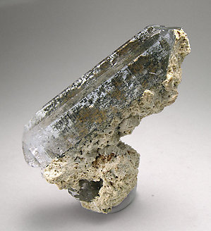 Quartz with Hematite and Ankerite. Side