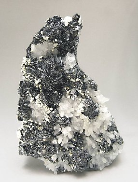 Chalcostibite with Quartz and Dolomite. 