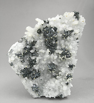 Chalcostibite with Quartz and Dolomite.