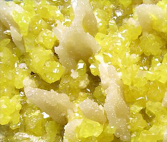 Sulphur with Calcite. 