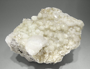 Talc crystals with Calcite. 
