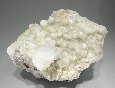 Talc crystals with Calcite.