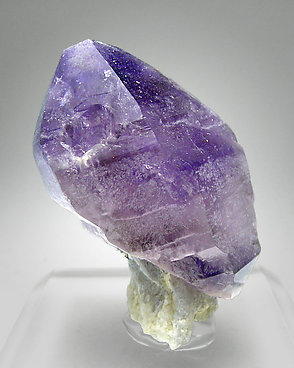 Quartz (variety amethyst) with smoky Quartz.