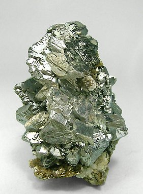 Arsenopyrite with Topaz and Siderite. 