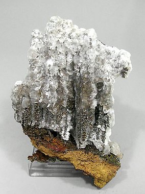 Descloizite with Calcite.