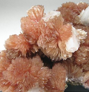 Inesite with Calcite. 