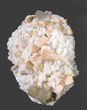 Orthoclase with Albite and Quartz.