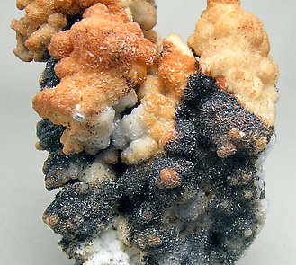 Plattnerite with Calcite. 