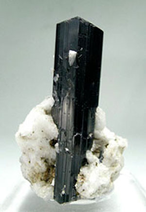 Schorl with Albite and Feldspar.