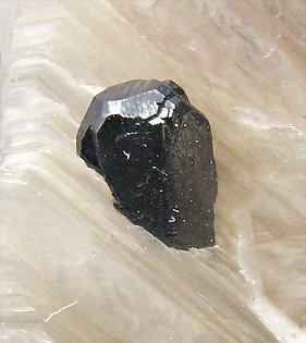 Tantalite-(Mn) with 'lepidolite'. 
